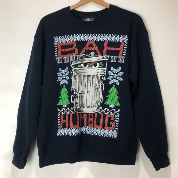 oscar the grouch christmas sweater